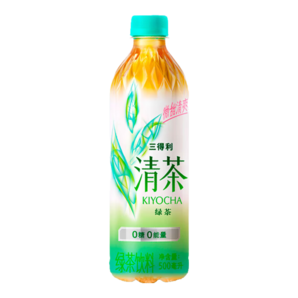 三得利清茶綠茶微甜 0糖0脂茶飲料500ml*15瓶 整箱裝