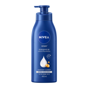 妮維雅（NIVEA）保濕滋潤防干燥身體乳深層潤膚乳液400ml