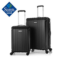 Samsonite 新秀麗 兩件套（四輪拉桿箱20寸+28寸）黑色 -