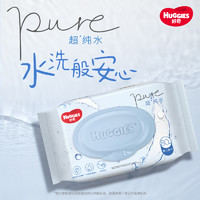 HUGGIES 好奇 嬰兒純水濕巾 80抽*6