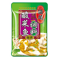 QIAO TOU 橋頭 酸菜魚調(diào)料酸爽240g