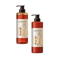 Hair Recipe 發(fā)之食譜 蘋果姜滋養(yǎng)修護洗護套裝 (洗發(fā)露530ml+潤發(fā)乳530ml+旅行裝50ml*2）