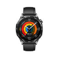 HUAWEI 華為 WATCH GT5 智能手表 46mm 幻夜黑 氟橡膠表帶