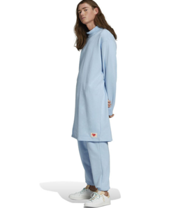 adidas ORIGINALS UNITEFIT 情侶款運(yùn)動(dòng)裙中長(zhǎng)款衛(wèi)衣裙