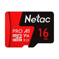 Netac 朗科 P500 至尊PRO版 Micro-SD存儲卡 16GB（USH-I、V10、U1、A1）