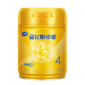 飛鶴HMO 星飛帆卓睿 腦動(dòng)力兒童奶粉4段(3-6歲適用) 750g