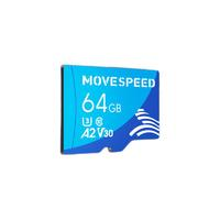 MOVE SPEED 移速 64GB內(nèi)存卡 TF（MicroSD）存儲卡 U3 V30 4K