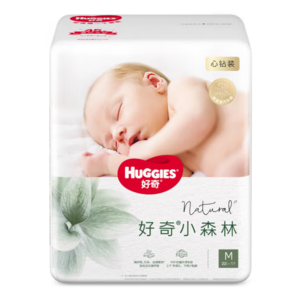 PLUS會員！HUGGIES 好奇 心鉆裝小森林紙尿褲M22片(6-11kg)