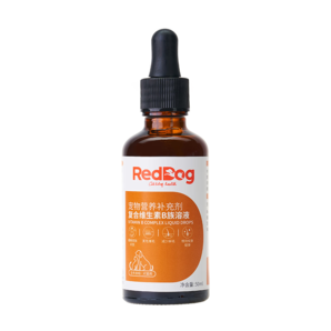 RedDog紅狗復(fù)合維生素b貓咪狗狗寵物維生素營養(yǎng)液 維B溶液50ml（20-30天用量）