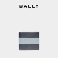 BALLY 巴利 男士黑色條紋錢包6303057