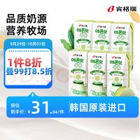 Binggrae 賓格瑞 哈密瓜味牛奶 原裝進(jìn)口200ml*6