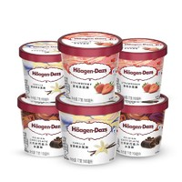 H?agen·Dazs 哈根達(dá)斯 Haagen-Dazs 哈根達(dá)斯 冰淇淋禮盒 81g*6杯