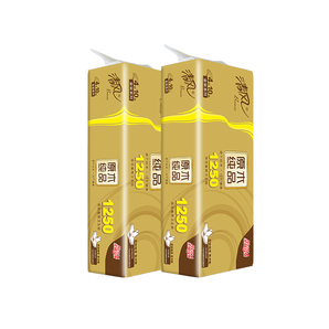 清風金裝卷紙4層加厚125g家用衛(wèi)生紙廁紙整箱實惠卷筒紙批發(fā)紙巾 【2提】金裝4層125g/卷