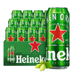 Heineken 喜力 經典黃啤 國產啤酒 500mL 12罐