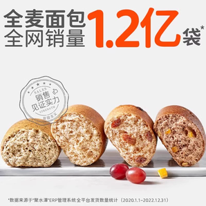 田園主義 全麥 原味歐包+紅提歐包 共140g