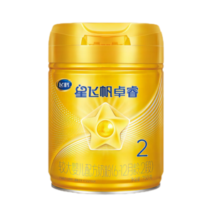 飛鶴星飛帆卓睿經(jīng)典版嬰兒配方奶粉2段(6-12月齡) 750g 乳鐵蛋白