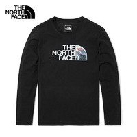 THE NORTH FACE 北面 TheNorthFace北面長(zhǎng)袖T恤男棉質(zhì)戶外運(yùn)動(dòng)休閑舒適透氣