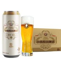 tianhu 天湖啤酒 施泰克 10度小麥原漿啤酒500ml*12罐整箱