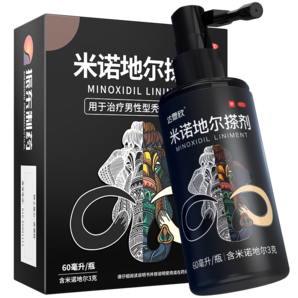 達(dá)霏欣 米諾地爾酊搽劑生發(fā)噴霧5%60ml/瓶脫發(fā)生發(fā)液男專用防脫生發(fā)育發(fā)發(fā)際線增長液洗發(fā)水脫發(fā)斑禿泡沫凝膠達(dá)菲欣