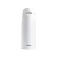 THERMOS 膳魔師 吸管杯系列 TCMI-400S WH 保溫杯 400ml 白桃茉莉