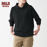MUJI 無印良品  男女通用 緊密編織毛圈棉套頭衛(wèi)衣