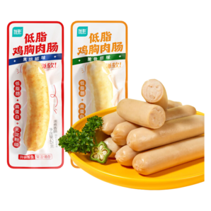 優(yōu)形（ishape）【發(fā)順豐選10件】雞胸肉生鮮雞肉開(kāi)袋即食速食充饑飽腹雞肉零輕食 【3根】雞肉腸黑胡椒味