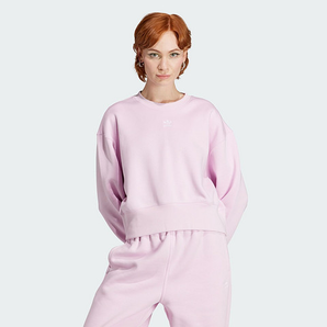 adidas 阿迪達(dá)斯 Adicolor Essentials 女士圓領(lǐng)運(yùn)動衫