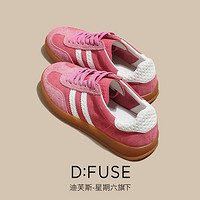 D:FUSE 女士真皮墊戶外板鞋 DF4311264A31