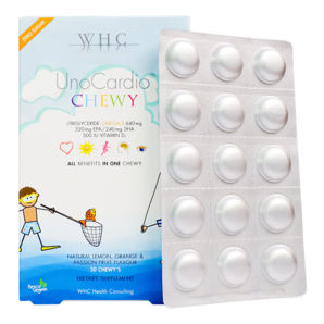 WHC小超人兒童魚(yú)油可咀嚼高純魚(yú)油DHA進(jìn)口Omega3 呵護(hù)眼腦無(wú)腥味30片