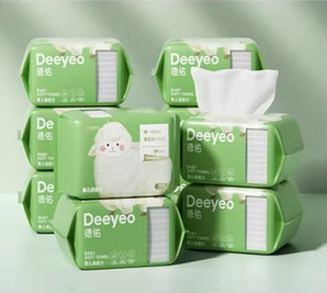 Deeyeo 德佑 嬰兒綿柔巾10包