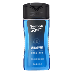 REEBOK銳步 男士沐浴露洗發(fā)水 香氛留香型 男女通用多效二合一250ml