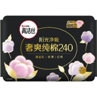 kotex 高潔絲 天然陽光奢爽純棉日用衛(wèi)生巾 24cm*25片