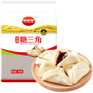 小東北星廚 糖三角800g 約26個 東北傳統(tǒng)紅糖包 兒童早餐主食面點