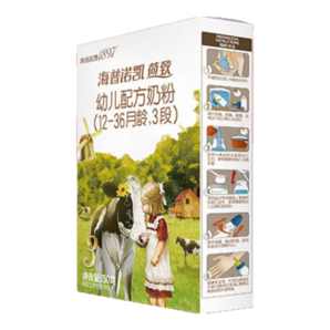 海普諾凱1897【新國標(biāo)】荷致幼兒配方奶粉3段(12-36月齡)150g*1盒