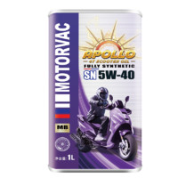莫托维克太阳神5W-40SN级1L全合成摩托车机油