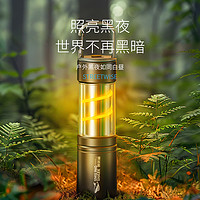 微笑鯊強光手電筒可充電掛鉤式隨身燈多功能戶外便攜長續(xù)航露營燈