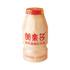 美樂(lè)多活性乳酸菌飲品原味118mL*5瓶/排 0脂肪 0負(fù)擔(dān) 兒童學(xué)生牛奶飲料 20瓶 (泡沫箱+冰袋）【加雨衣1個(gè)