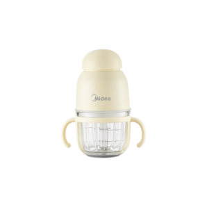 美的（Midea）嬰兒輔食機(jī) 絞肉機(jī)家用 小型多功能打泥攪拌機(jī)寶寶料理機(jī) 家用迷你小型電動搗蒜器絞餡蒜蓉機(jī) 【立體三層6葉刀片】MJ-JX11
