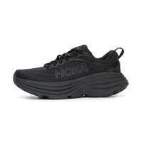 HOKA ONE ONE 男女款 Bondi 8邦代8輕便緩震慢跑鞋運動鞋 女款 黑/黑 6