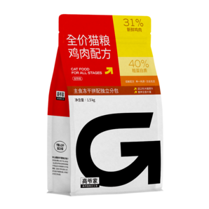 高爺家麥肯雞全價貓糧雞肉配方 麥肯雞1.5*4