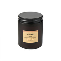 MUJI 無(wú)印良品 無(wú)印良品（MUJI）香味蠟燭 白檀味85g 香薰蠟燭浪漫香氛表白蠟燭杯蠟禮物女