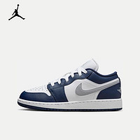 NIKE 耐克 AIR JORDAN 1 LOW 大童籃球鞋 553560-141