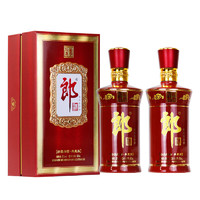 LANGJIU 郎酒 珍品典藏郎 53度500ml*2瓶 醬香型白酒