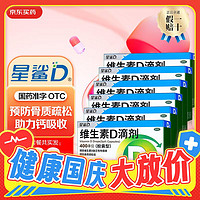 星鯊 維生素D3滴劑 20粒*6盒（每粒0.39元）