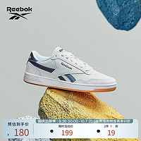 Reebok 銳步 男女TECHQUE T經(jīng)典舒適復(fù)古運(yùn)動(dòng)休閑小白鞋板鞋