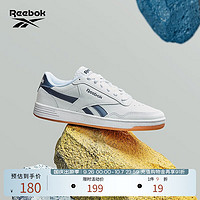 Reebok 銳步 男女TECHQUE T經(jīng)典舒適復(fù)古運動休閑小白鞋板鞋