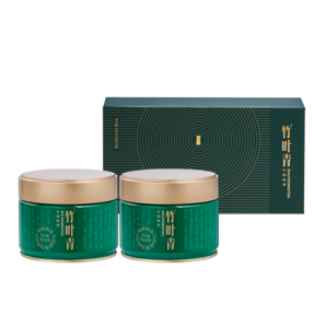 竹葉青竹葉青綠茶 峨眉山茶特級(jí)50g*2雙罐裝茶葉禮盒 新品上市15004