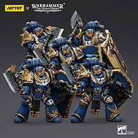 JOYTOY 暗源 戰(zhàn)錘 荷魯斯之亂 極限戰(zhàn)士 宗主不屈軍團(tuán) 5人組 1:18 可動(dòng)人偶
