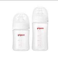 Pigeon 貝親 自然實(shí)感第3代PRO系列 玻璃奶瓶80ml