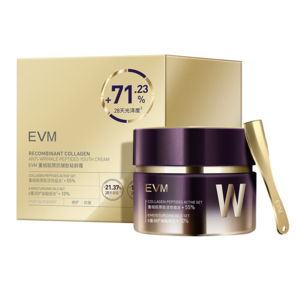 evm 重組膠原抗皺緊致皮膚 保濕滋潤面霜 肽輕齡霜TOP霜50g